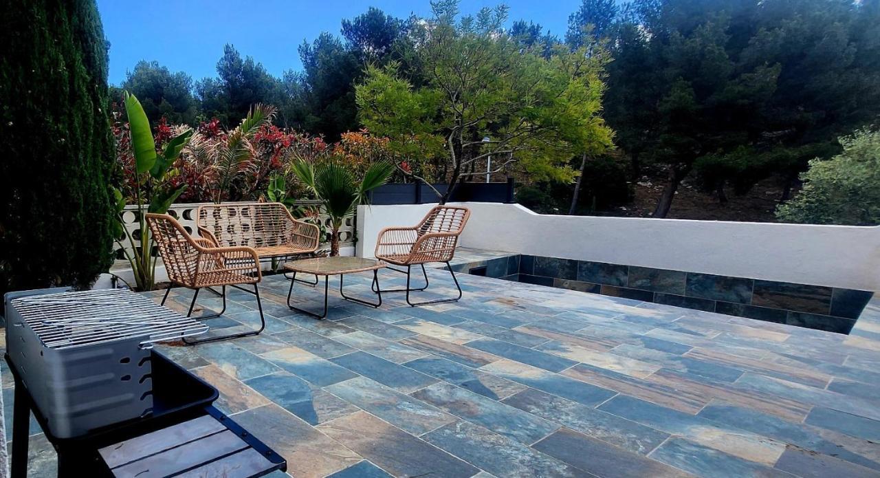 Bord De Mer + Piscine Sausset-les-Pins Exteriér fotografie